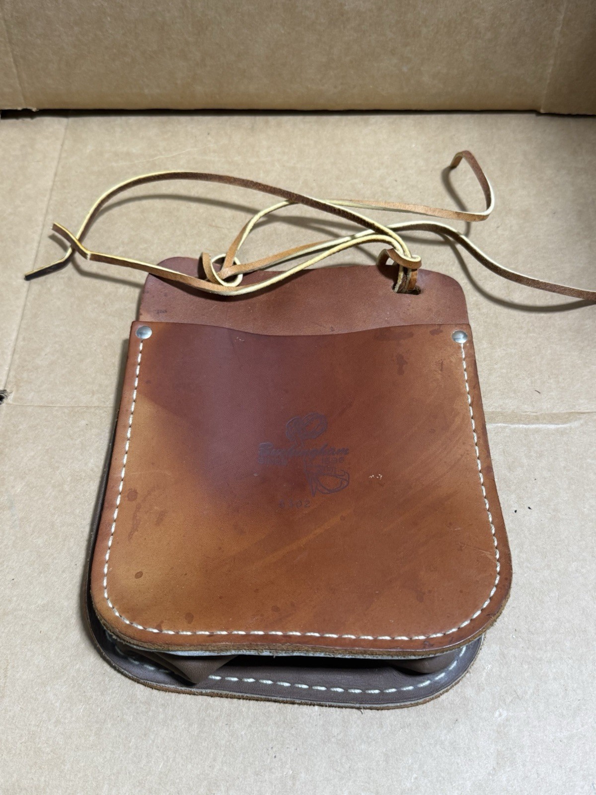 Buckingham Heavy Leather Utility Bag 5302