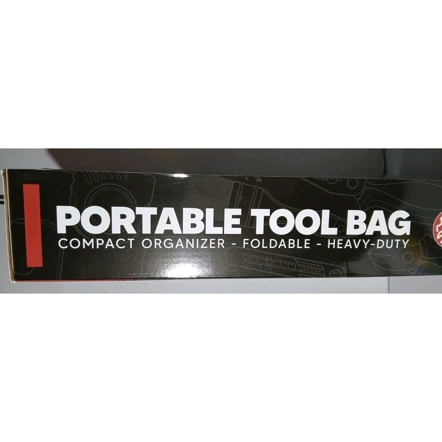 Portable Tool Bag organizer foldable heavy duty 10.5″x11.5″19.5″new in box #1439