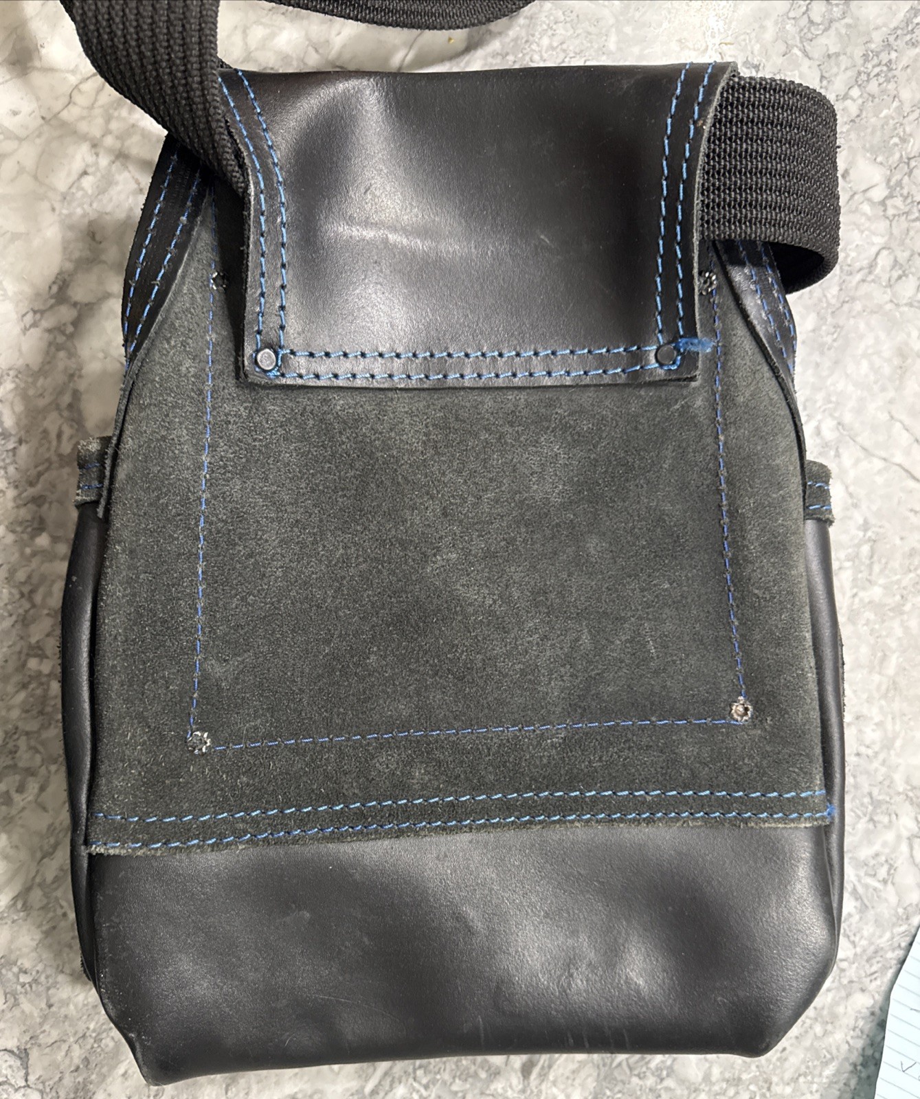 Kobalt Classic Leather Nail & Tool Utility Belt Bag / Pouch 10 Pockets KB6923