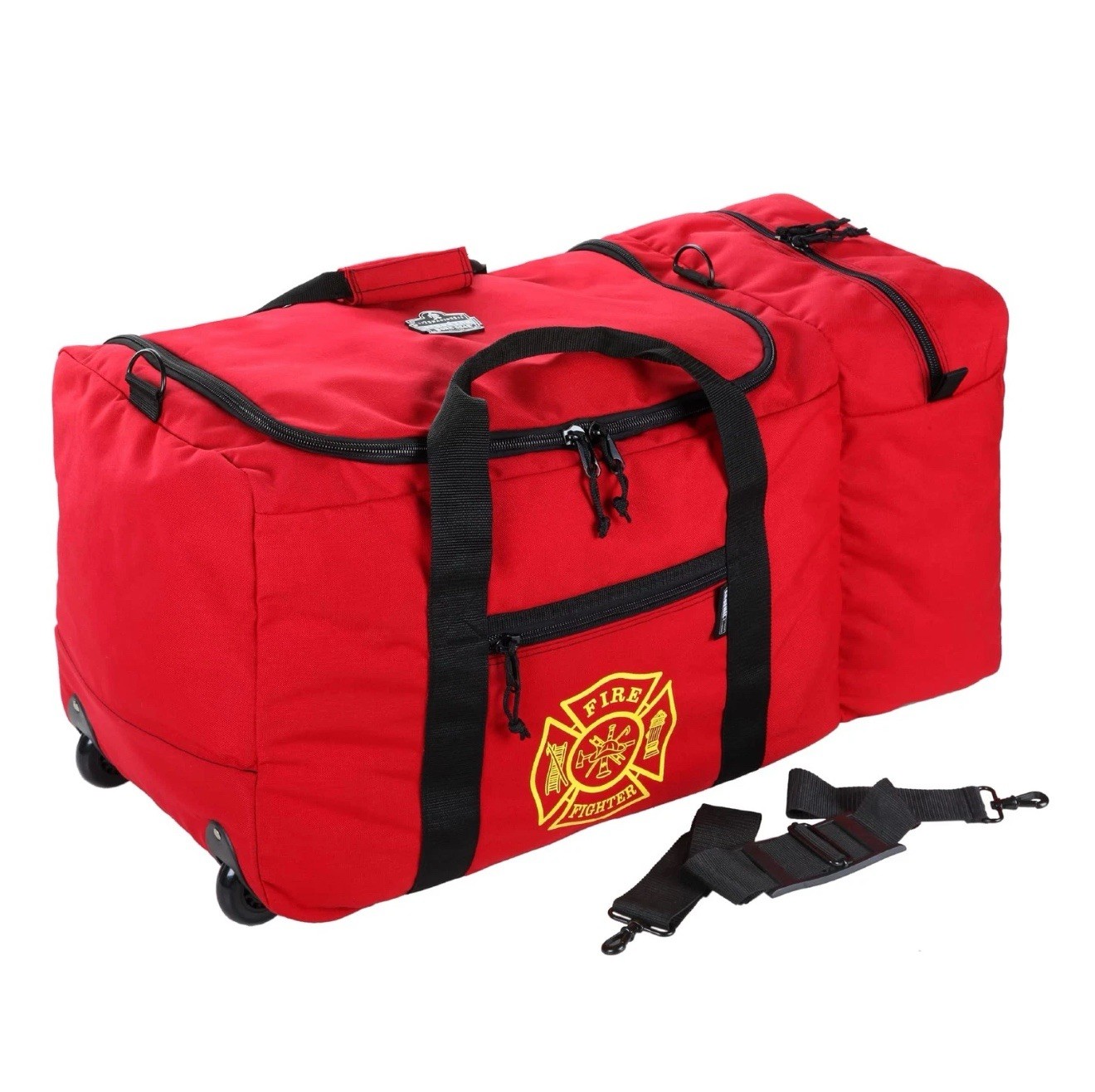 Ergodyne Gb5005w Duffel Bag, Polyester, 31 In L, 14 In W, Red