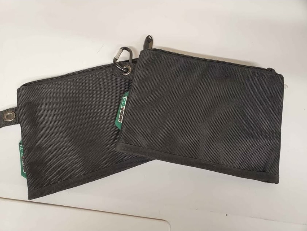 Set Of 2 Masterforce Zipper Storage Bags
