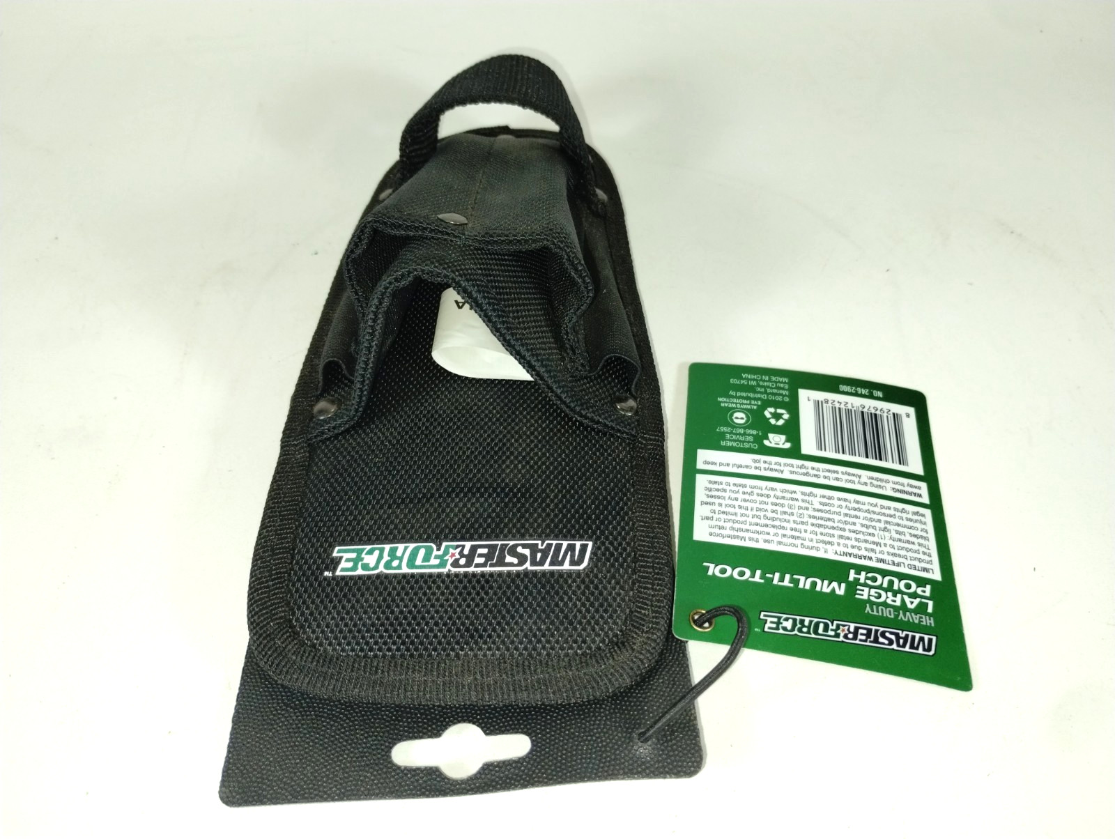 MasterForce Heavy Duty Large Multi-Tool Pouch, New with Tags.