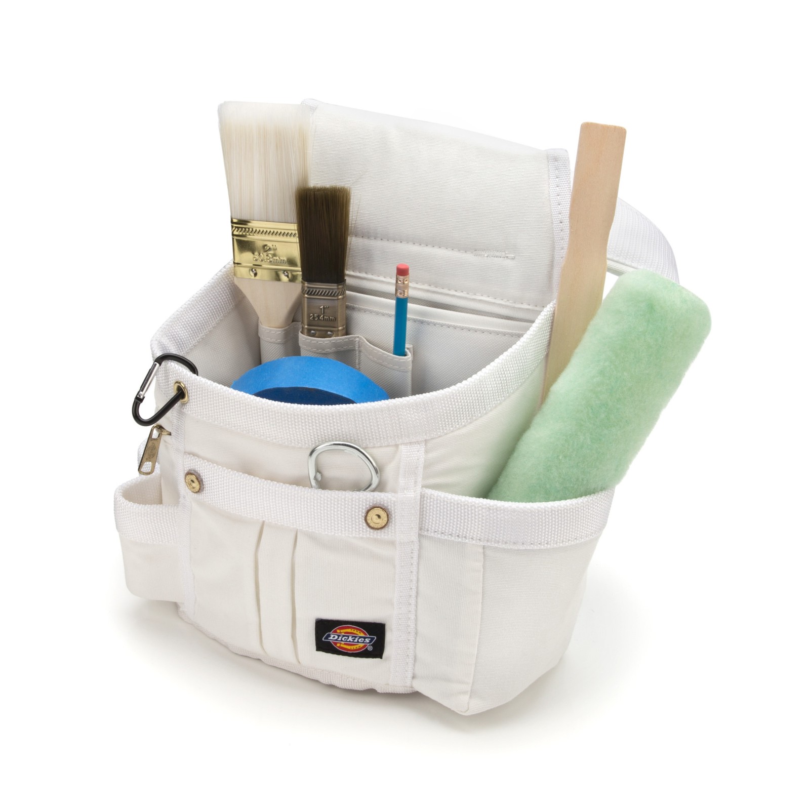 Work Tool Pouch 8 Pocket with Belt White Dickies 57053