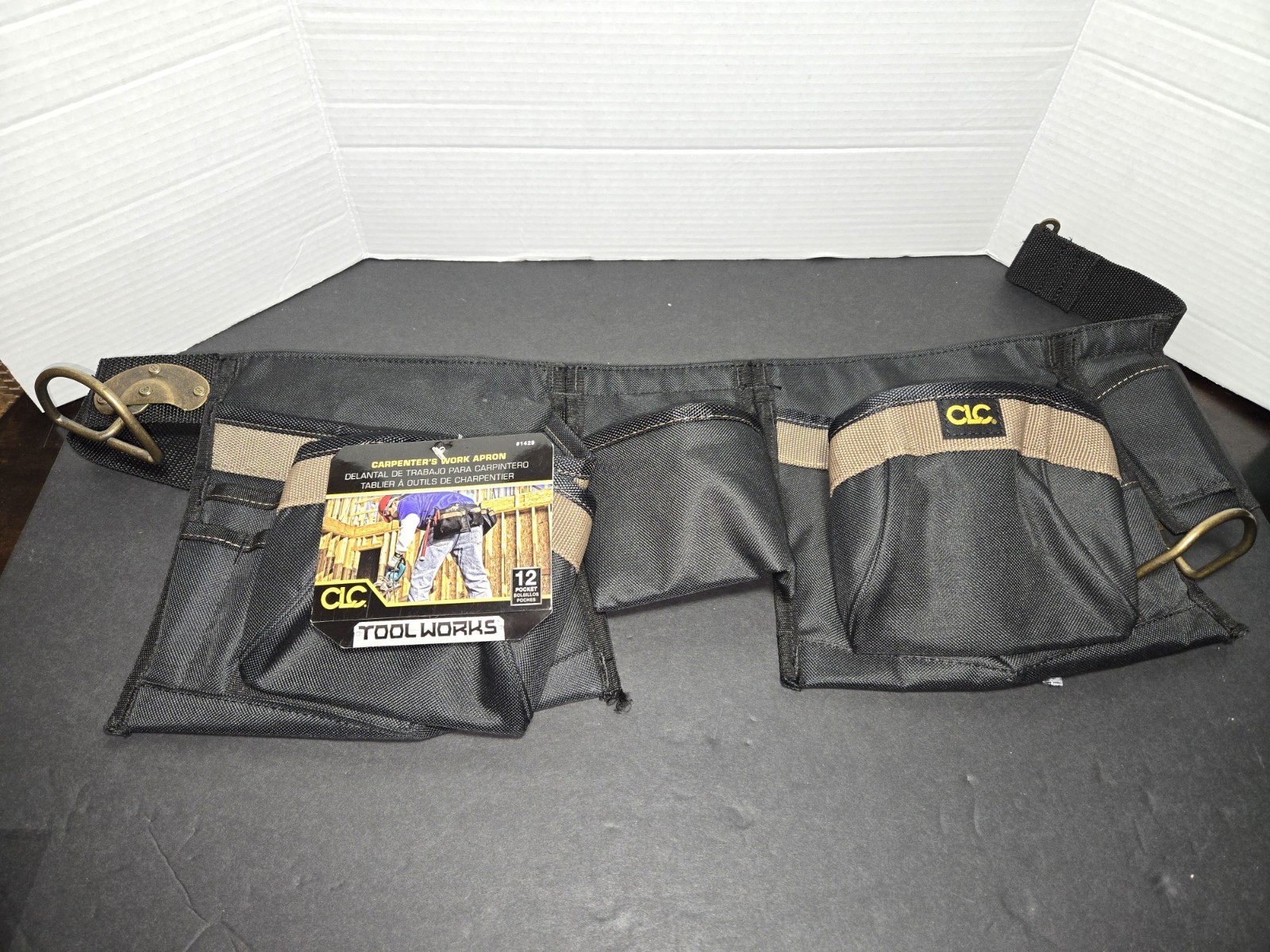 CLC Work Gear Tool Works Carpenters Work Apron 12-pocket #1429