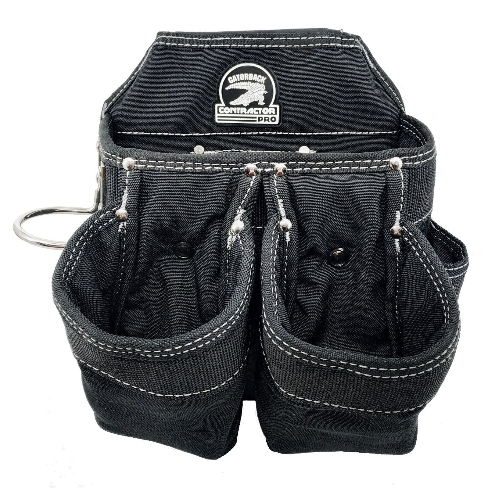 Gatorback Open Contractor’s Tool Pouch. Large Main Space w/Pockets & Tool Slots
