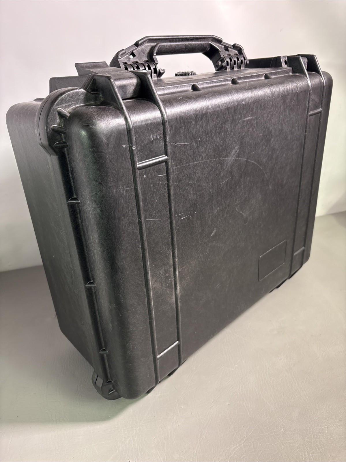 Black Heavy Duty Waterproof Dust-Proof Equipment Case 18.5x 14.5x 6.5″ Plastic