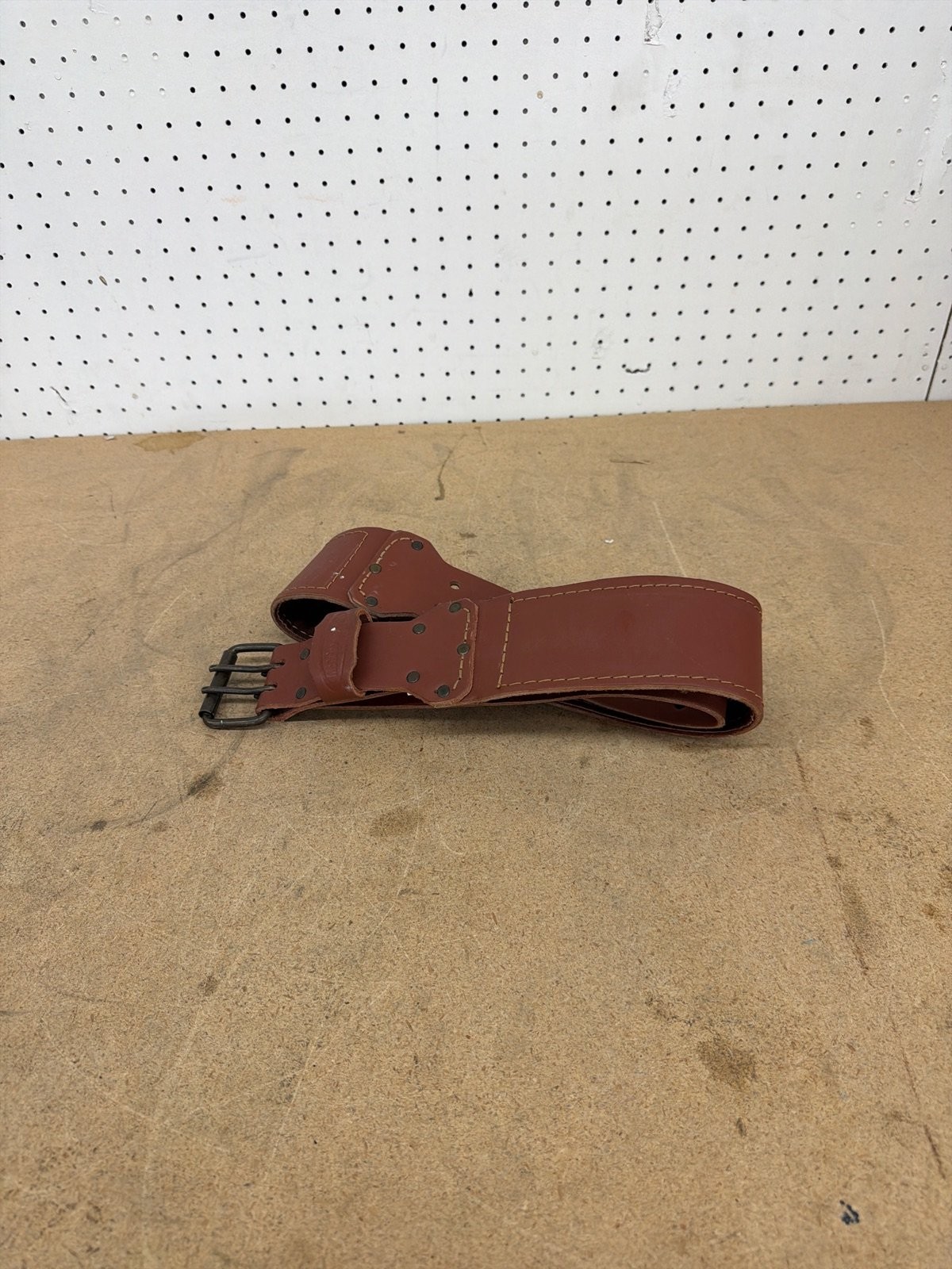 OX TOOLS Pro 3 in. Size Small/Medium Oil-Tanned Leather Tool Belt