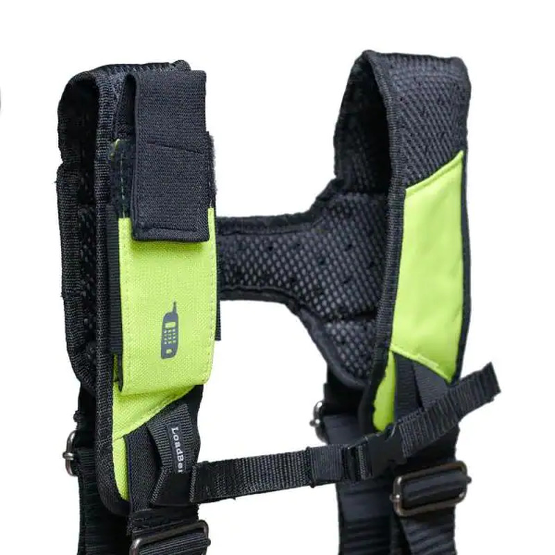 Suspension Rig 29-Pockets, 3-Bag Framer’s Tool Belt Hi-Visibility w/ Suspenders