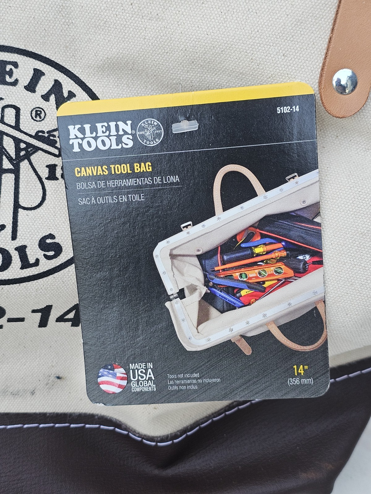 New Tool Bag: Klein Tools Canvas 5102-14