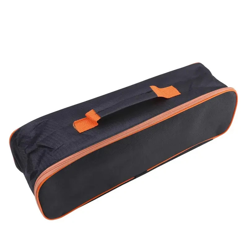 3pack Tool Pouch with Zipper Utility Small Bag for 14 inch-3pcs, Black