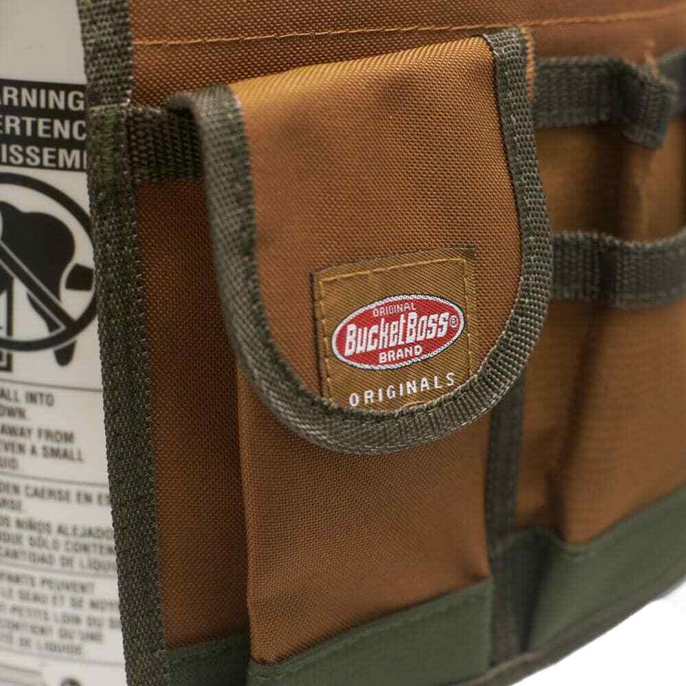 bucket tool organizer bag garden 30 pocket 5 gallon assorted storage work home