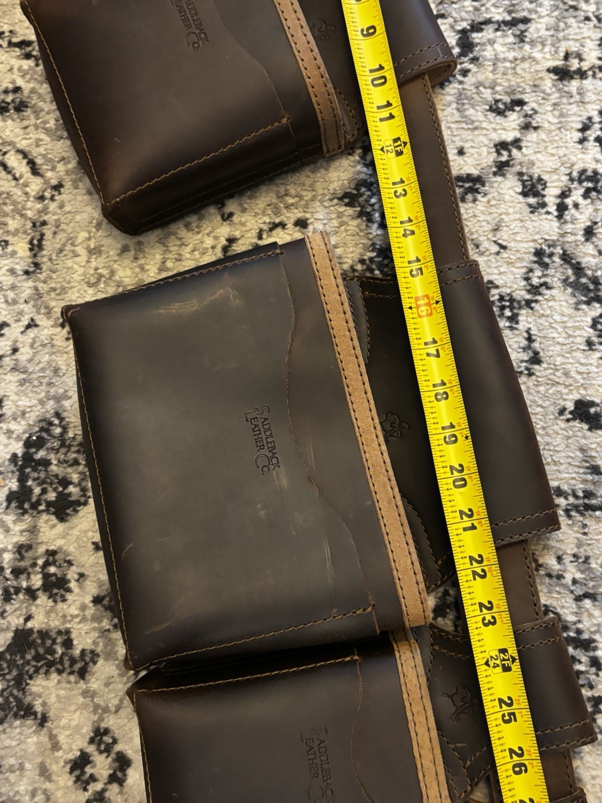Saddleback Leather Tool Belt Set Brown