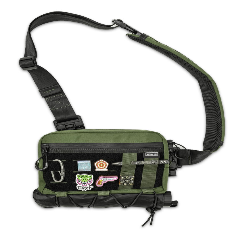 Tactical_Geek Tacticalgeek Crossbody Shoulder Bag Nylon Multipurpose Daypack