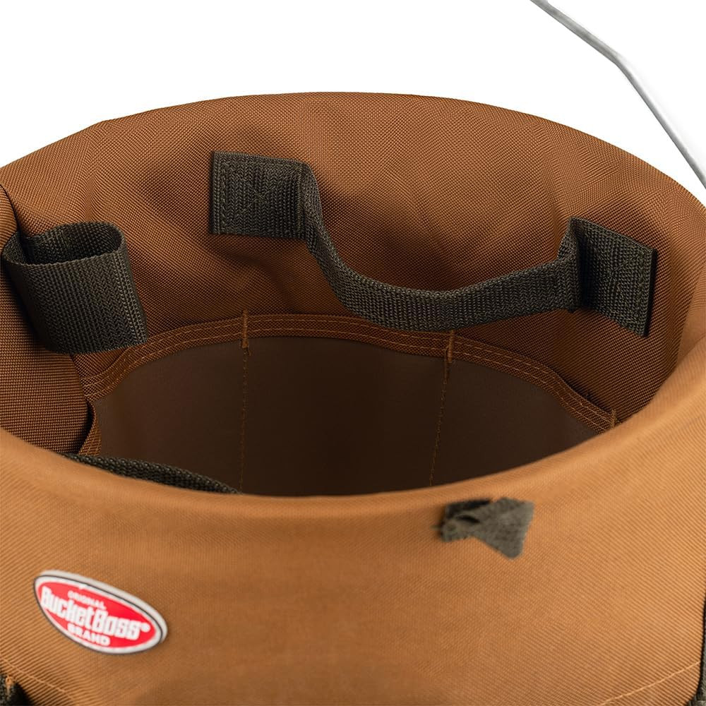 the Bucketeer Bucket Tool Organizer in Brown, 10030