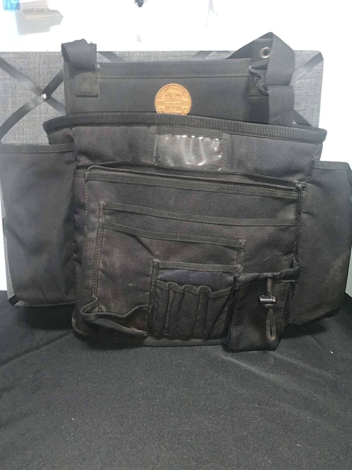 Duluth Trading Co Master Series Black Fire Hose Tact Squad Auto Tool Organizer