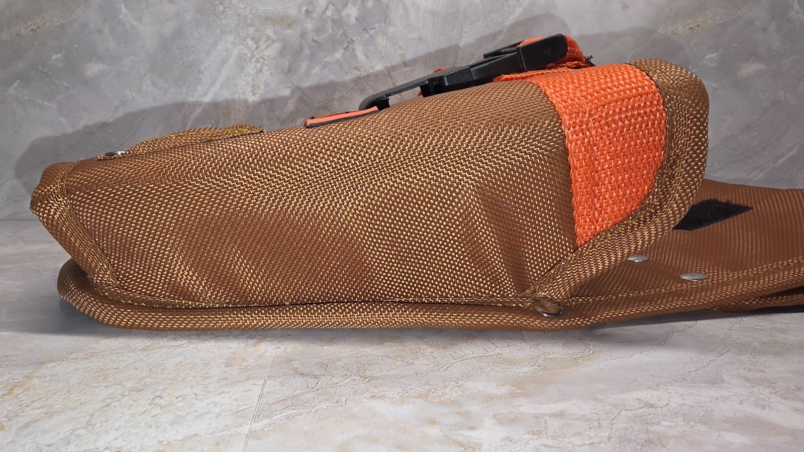 US GENERAL Brown Drill Holder Tool Pouch For Tool Belt Bag