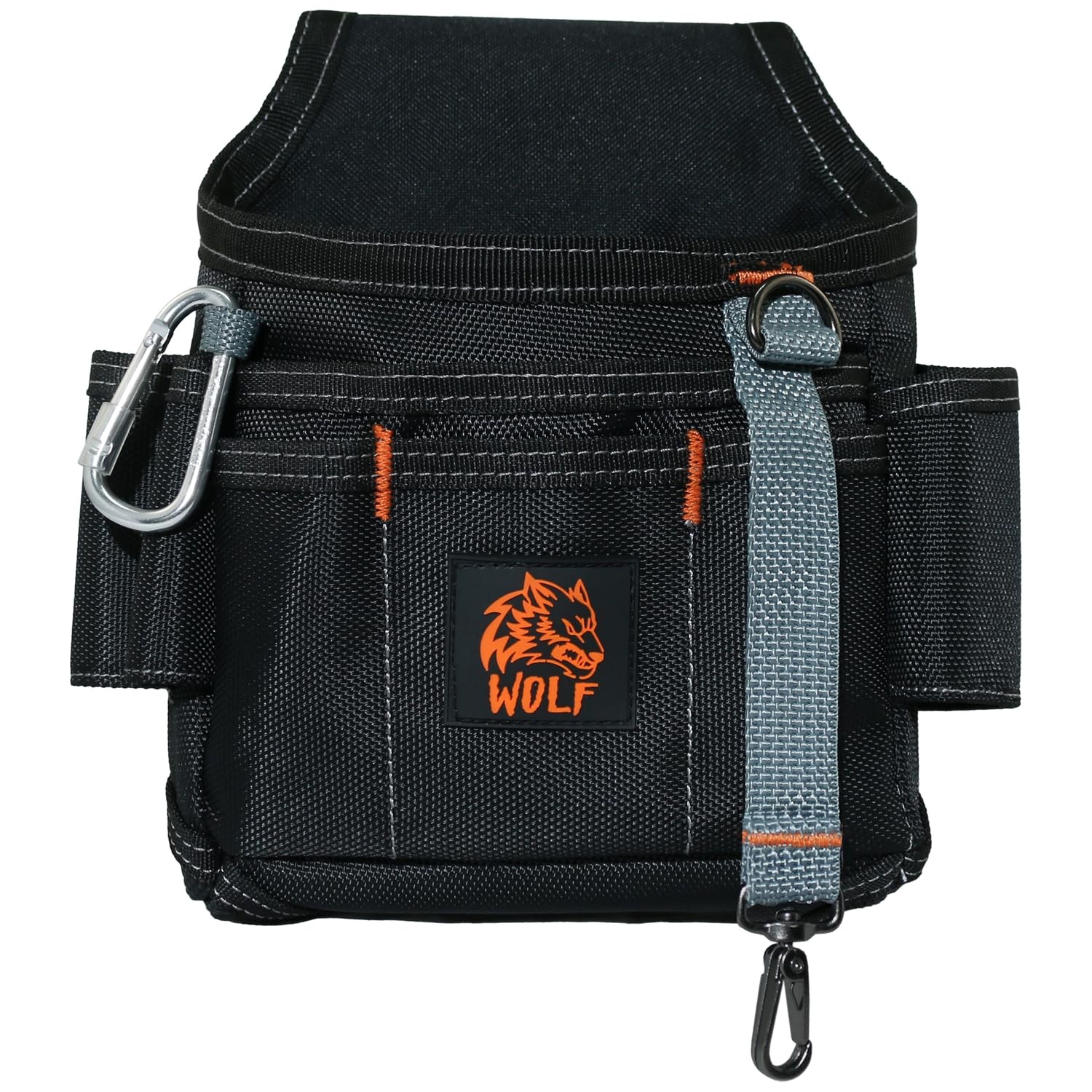 Wolf WTH2106 Small 13 Pocket HeavyDuty Ballistic Pouch Bag | 3’’ Belt Tunnel …