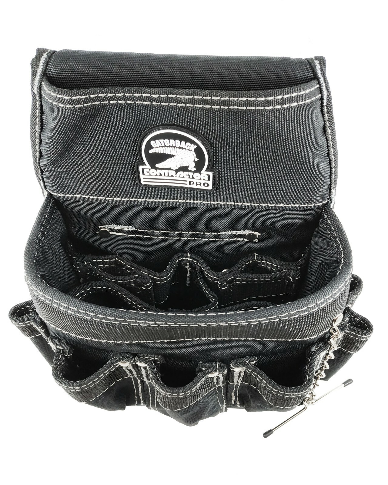 Gatorback Deluxe Electricians Package. Tool Belt+Suspenders+Gloves+Magnetic Clip