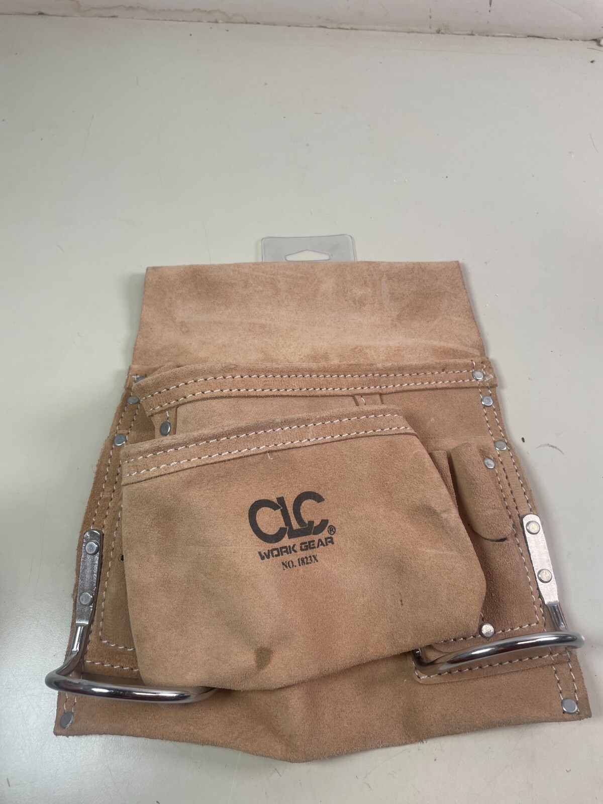 CLC Work Gear 1823X Suede Nail & Tool Bag Pouch Custom Leather Craft