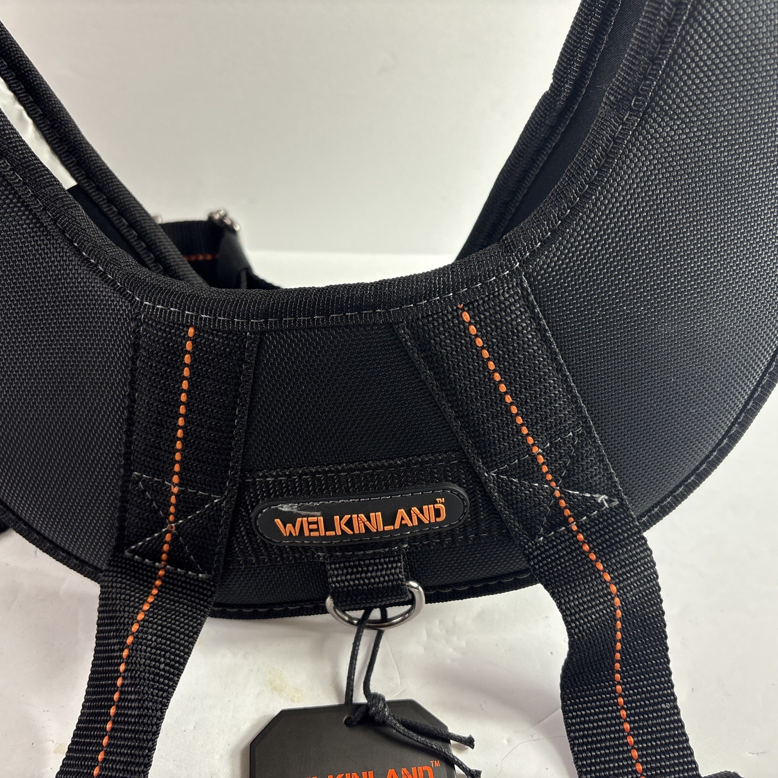 Welkinland Heavy-Duty Leather Tool Belt Suspenders Leather Tool Bag Carpenter