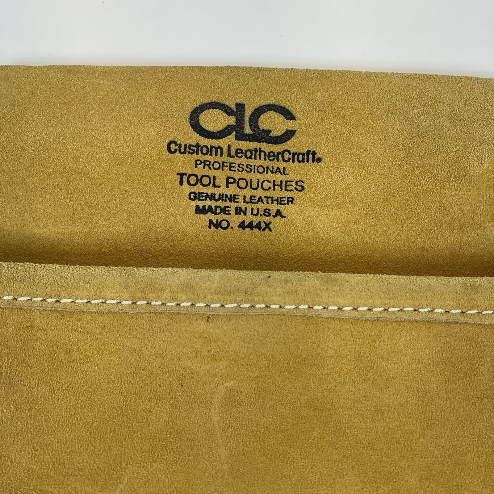 CLC Custom Leather Craft Single Pocket Tool Nail Pouch 444X Professional USA