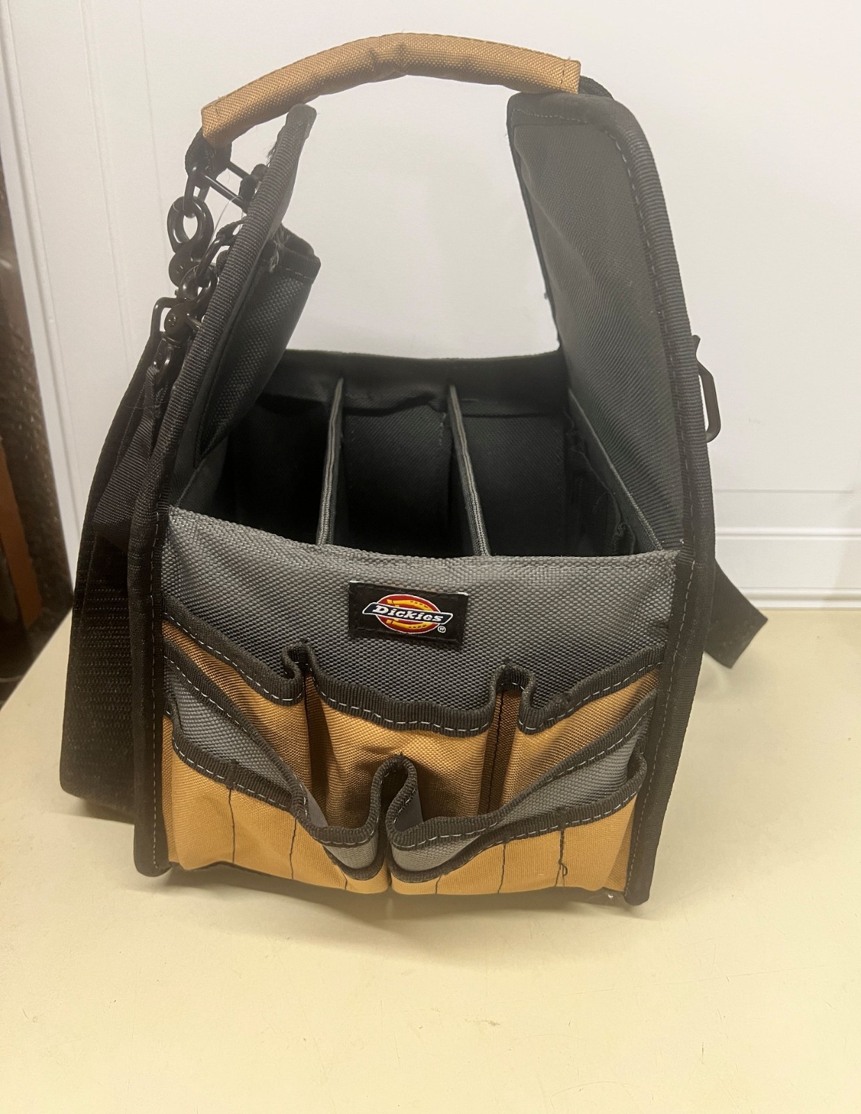 Dickies Work Gear 57104 23-Pocket Canvas Utility and Maintenance Tool Tote