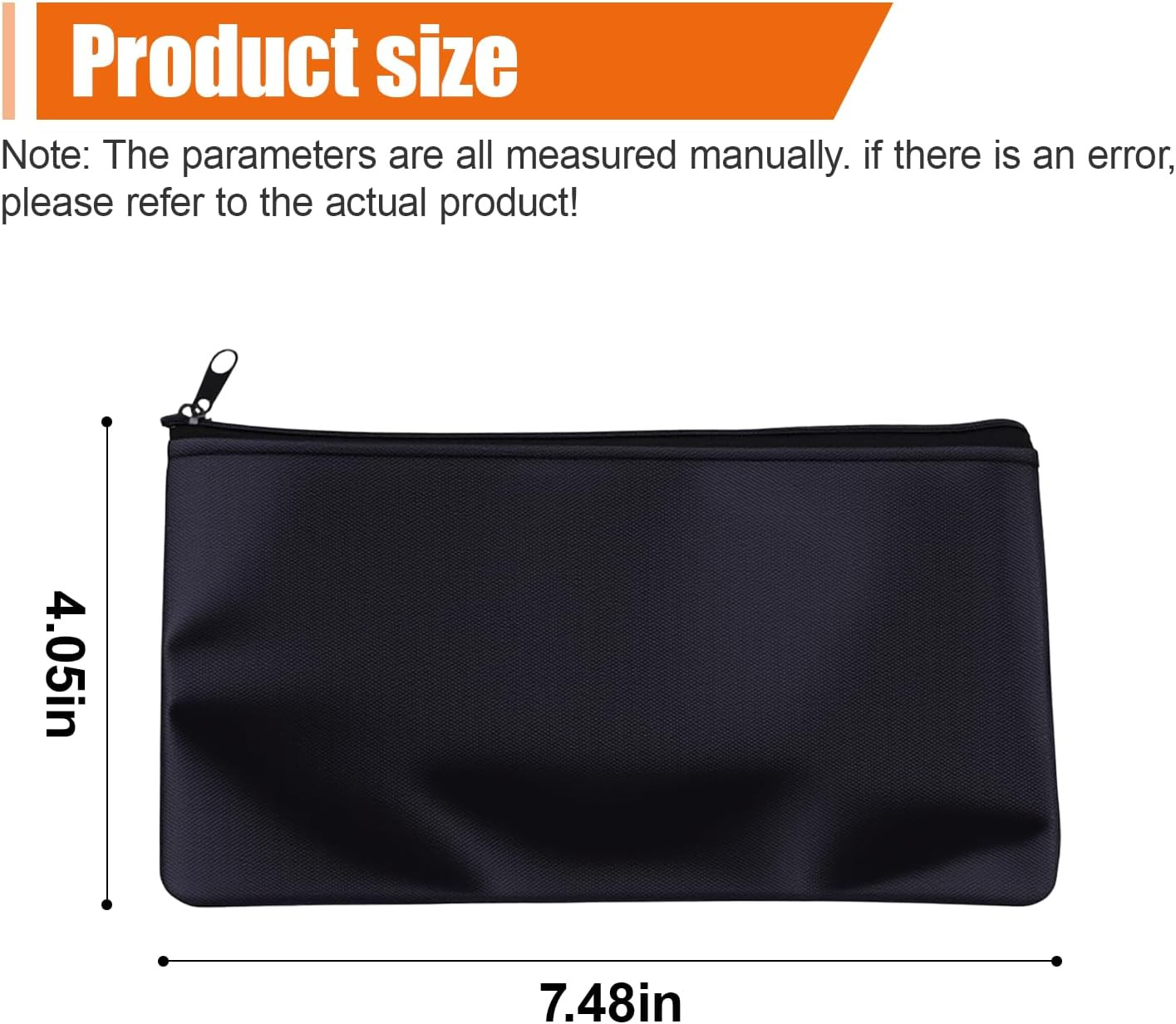 2PCS Car Tool Pouches with Zipper (Small) | Universal Oxford Cloth Waterproof Sm