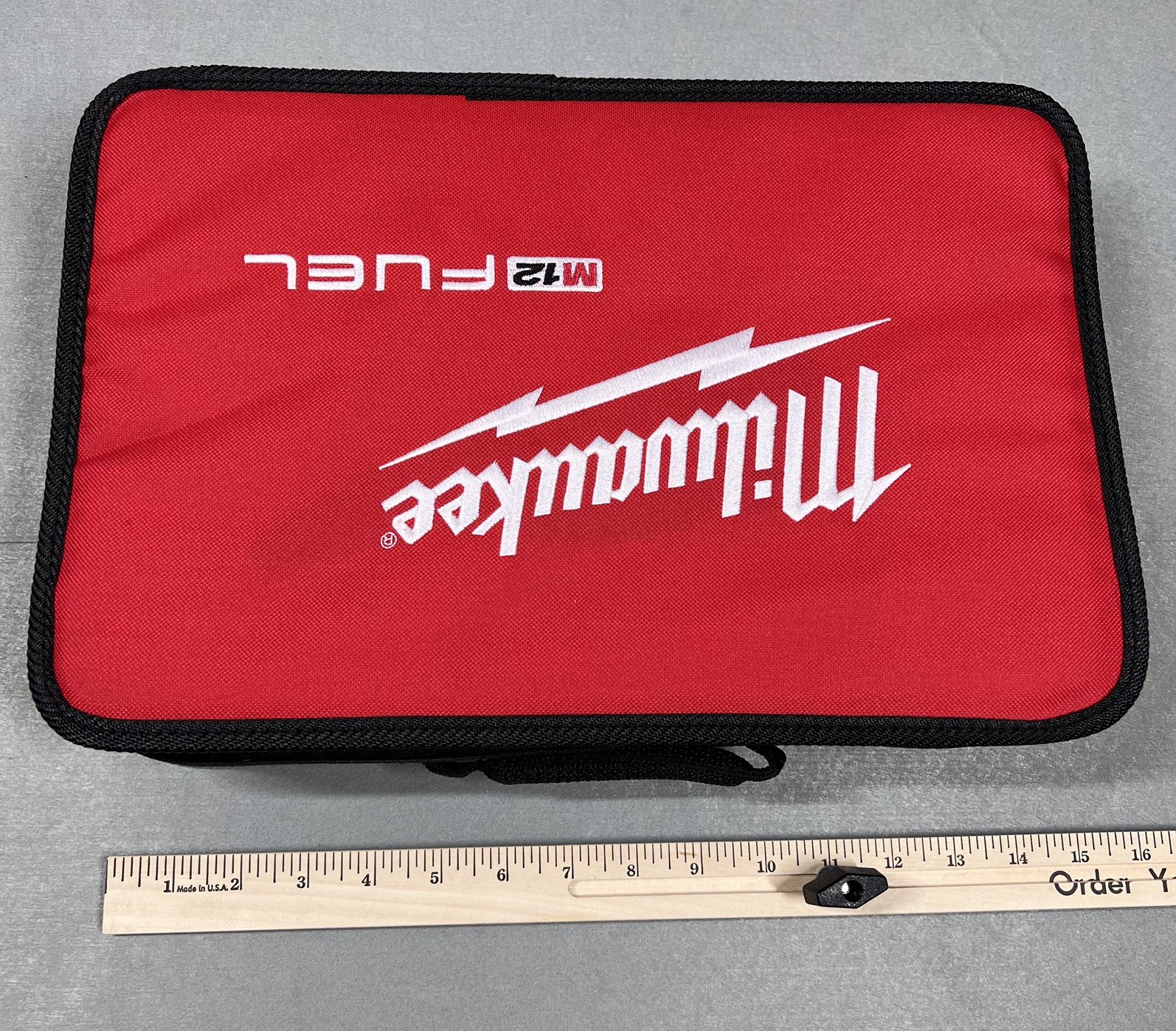 Milwaukee M12 Fuel Soft Case Tote Tool Bag With M12 Charger Never Used