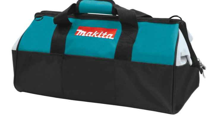 MAKITA 831271-6 21″ X 12″ CONTRACTOR TOOL BAG – BLUE/LIGHT GRAY/BLACK