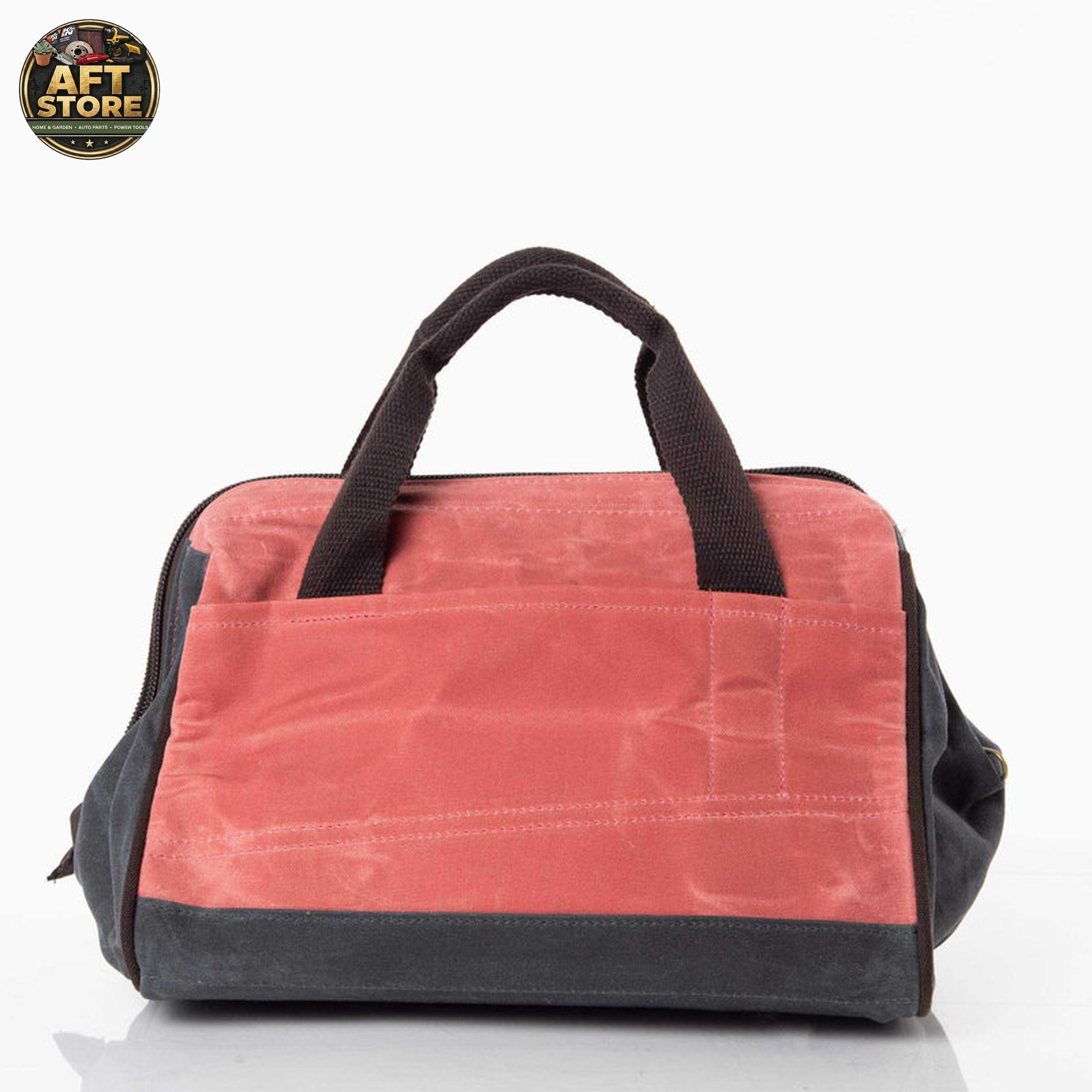 CB Station Waxed Tool Bag – 9″ H x 13″ W – Water Resistant
