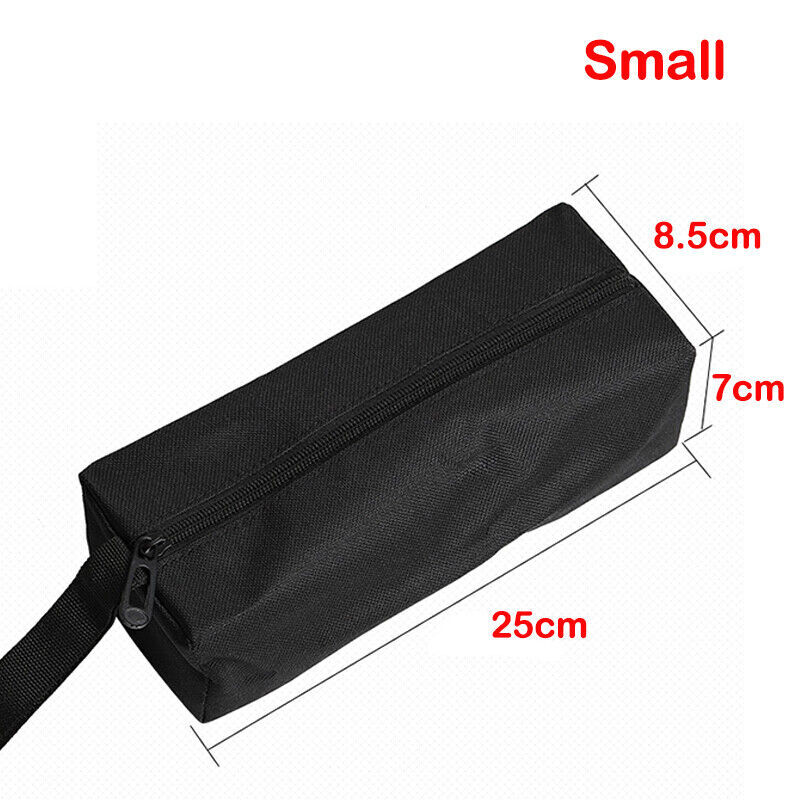 1 Pc New Tool Bag Small Contractor Soft Storage Case Tote Drill Red Impact