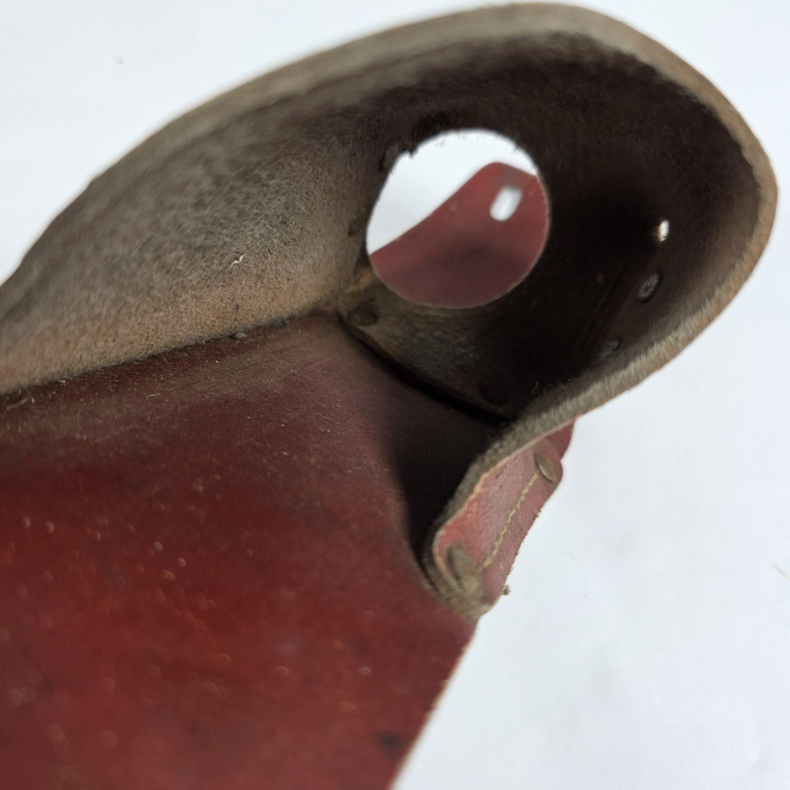 Milwaukee Leather Red 49-17-0200 Work Belt Tool Drill Holder Holster
