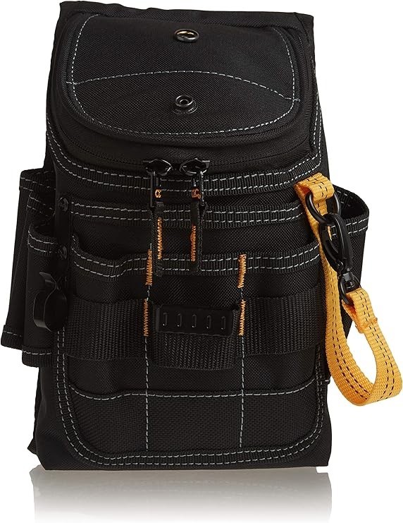 CLC 1524 Medium ZIPTOP Utility Maintenance Electrician Zippered Tool Belt Pouch