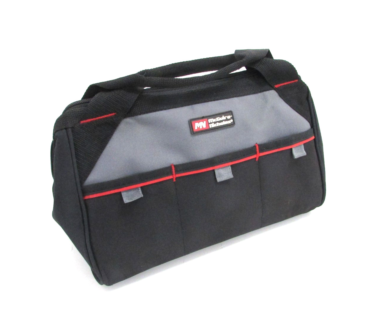 McGUIRE – NICHOLAS POLYESTER 4 POCKET TOOL BAG 12″ X 8″, ZIPPER CLOSURE
