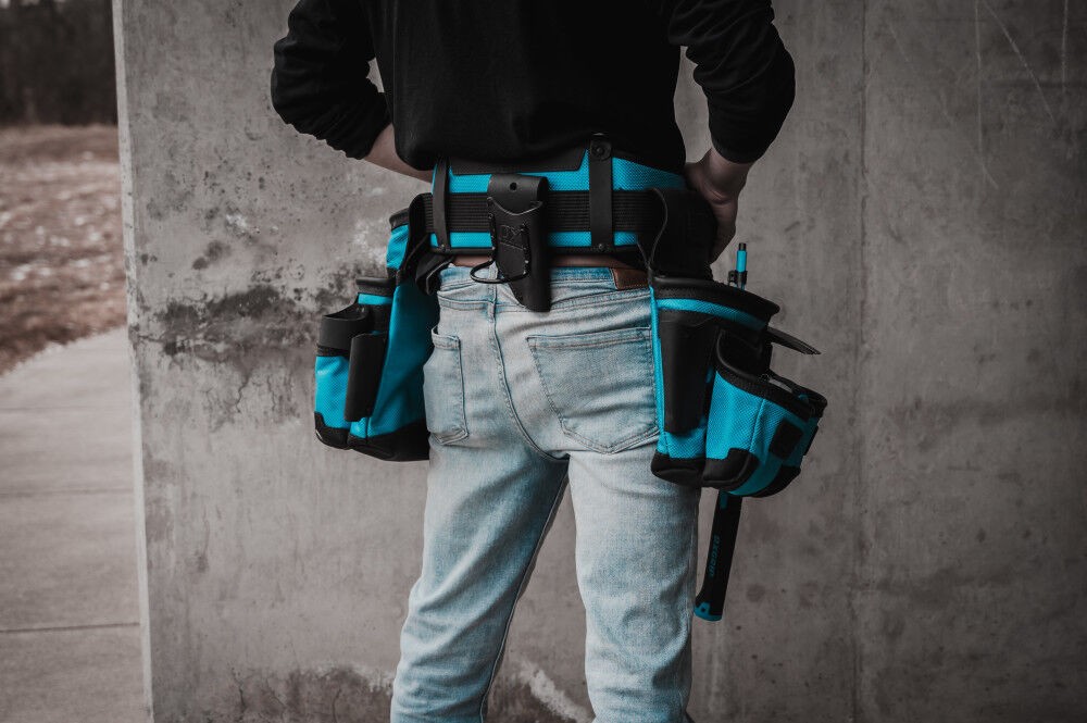Ox Tools Leather & Nylon Construction Rig With Made With Kevlar Reinforcement
