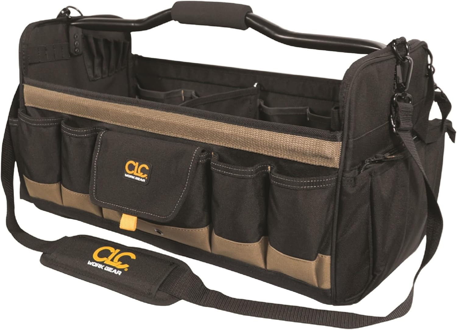 WORK GEAR 1579 20 Inch, Open Top, Soft Sided Tool Box, 27 Pockets