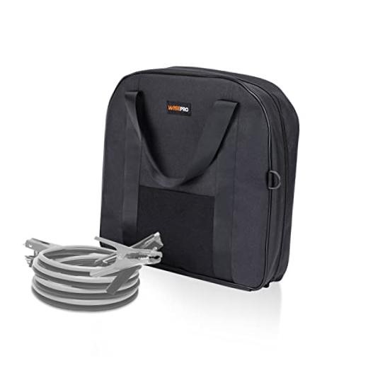 15 Inch Jumper Cable Bag, Water Resistant Cable Storage Bag | 15 Inch Black