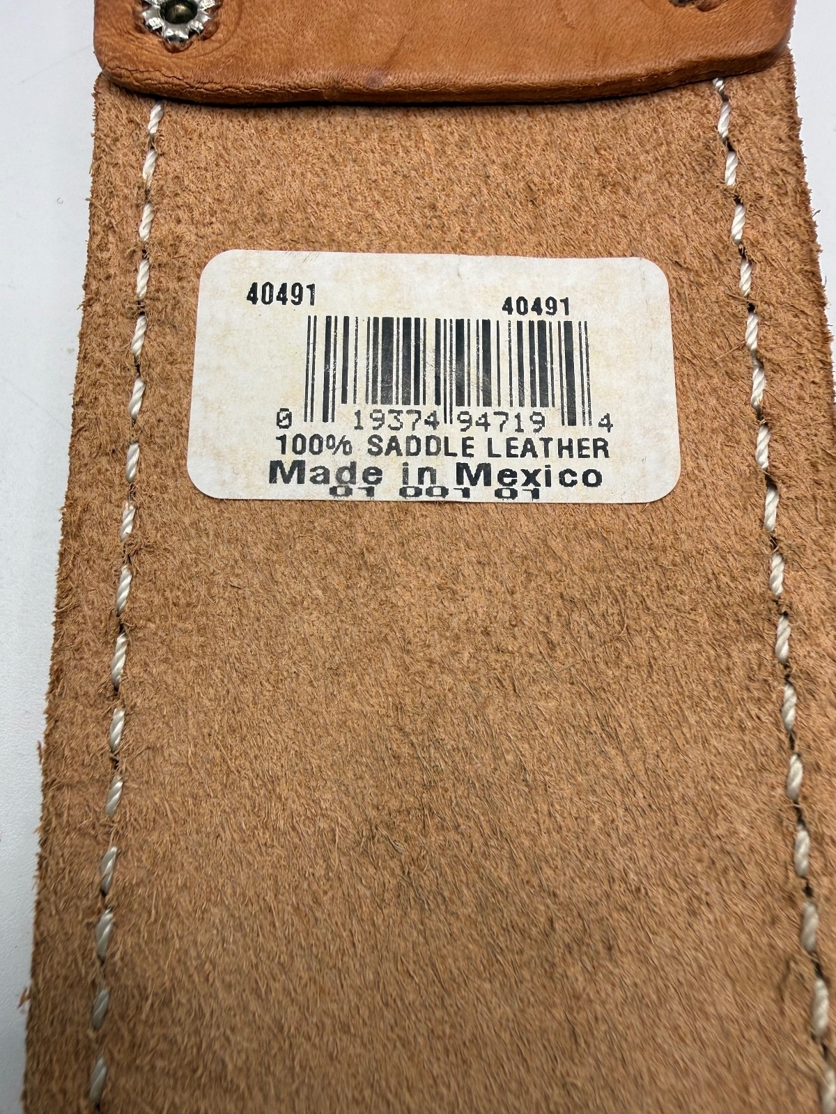 Craftsman 100% Saddle Leather Tool Pouch Made in Mexico