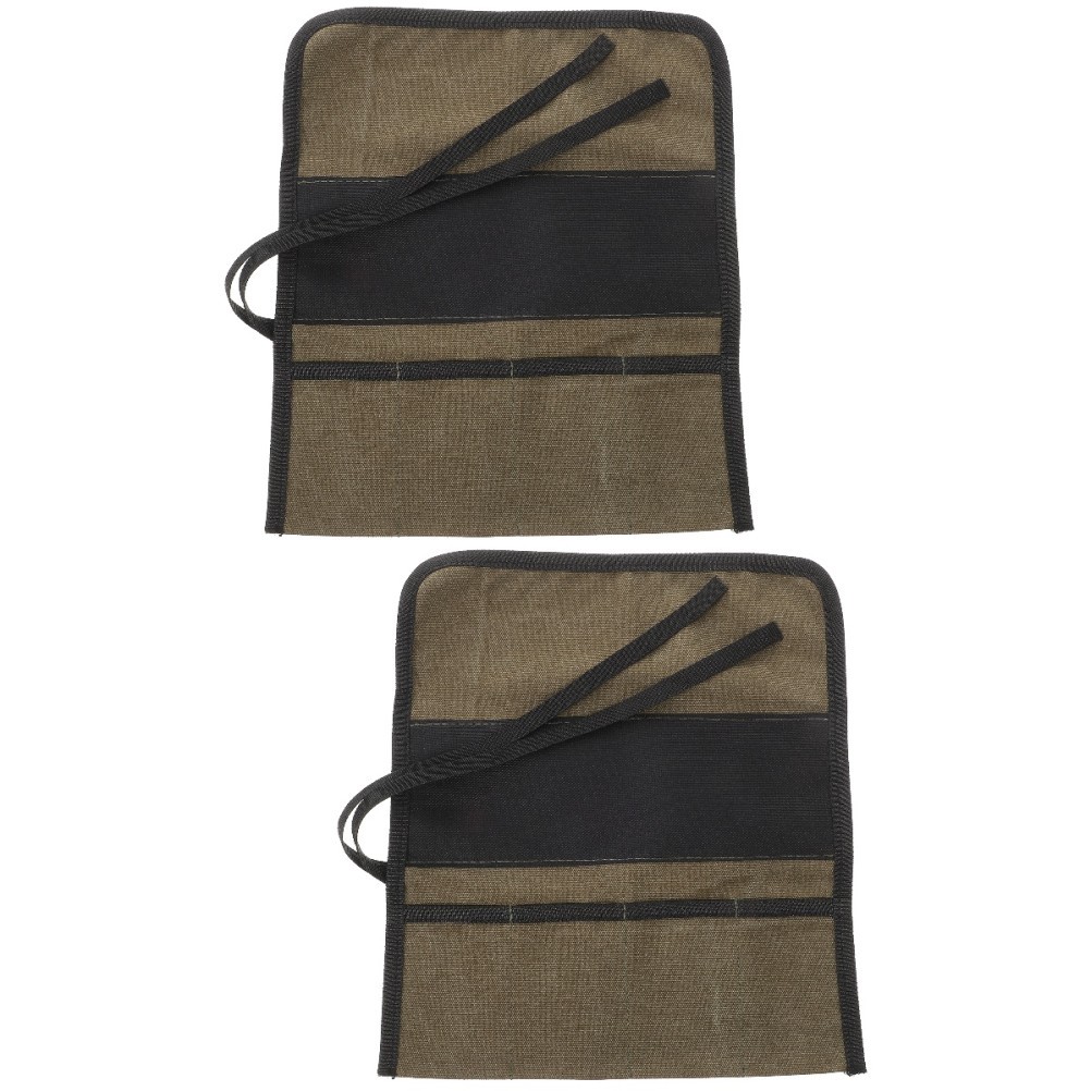2 Count Tool Bag Organizer Roll Multi-function Aerial Tools Storage