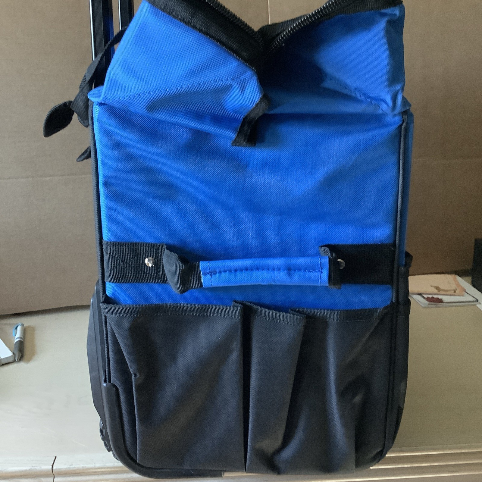 Kobalt 16in Rolling Tool Bag with 12” 4 pocket tool bag