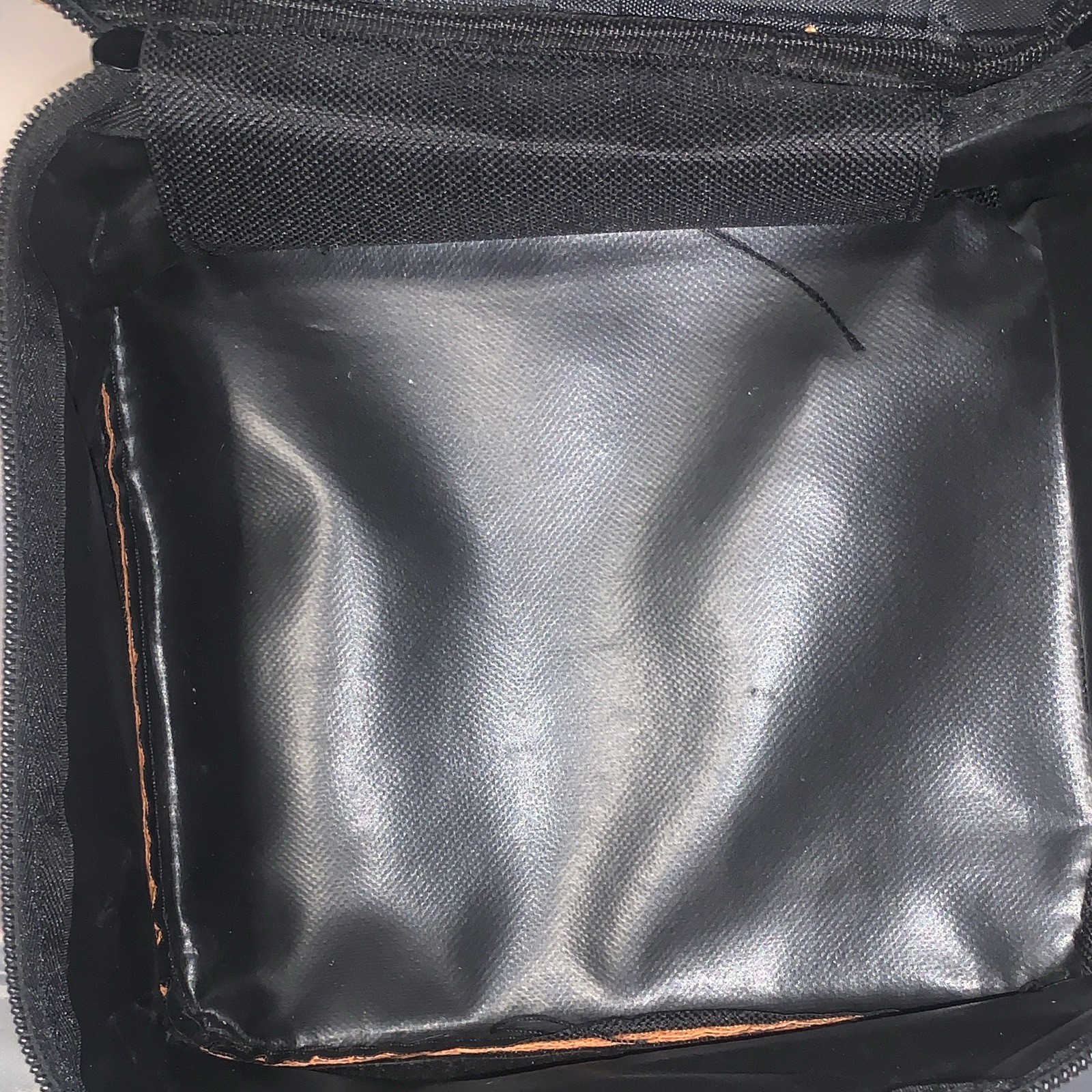 Klein Tools Tool Pouch Black/Orange Fabric Zipper Closure Soft Carry Case