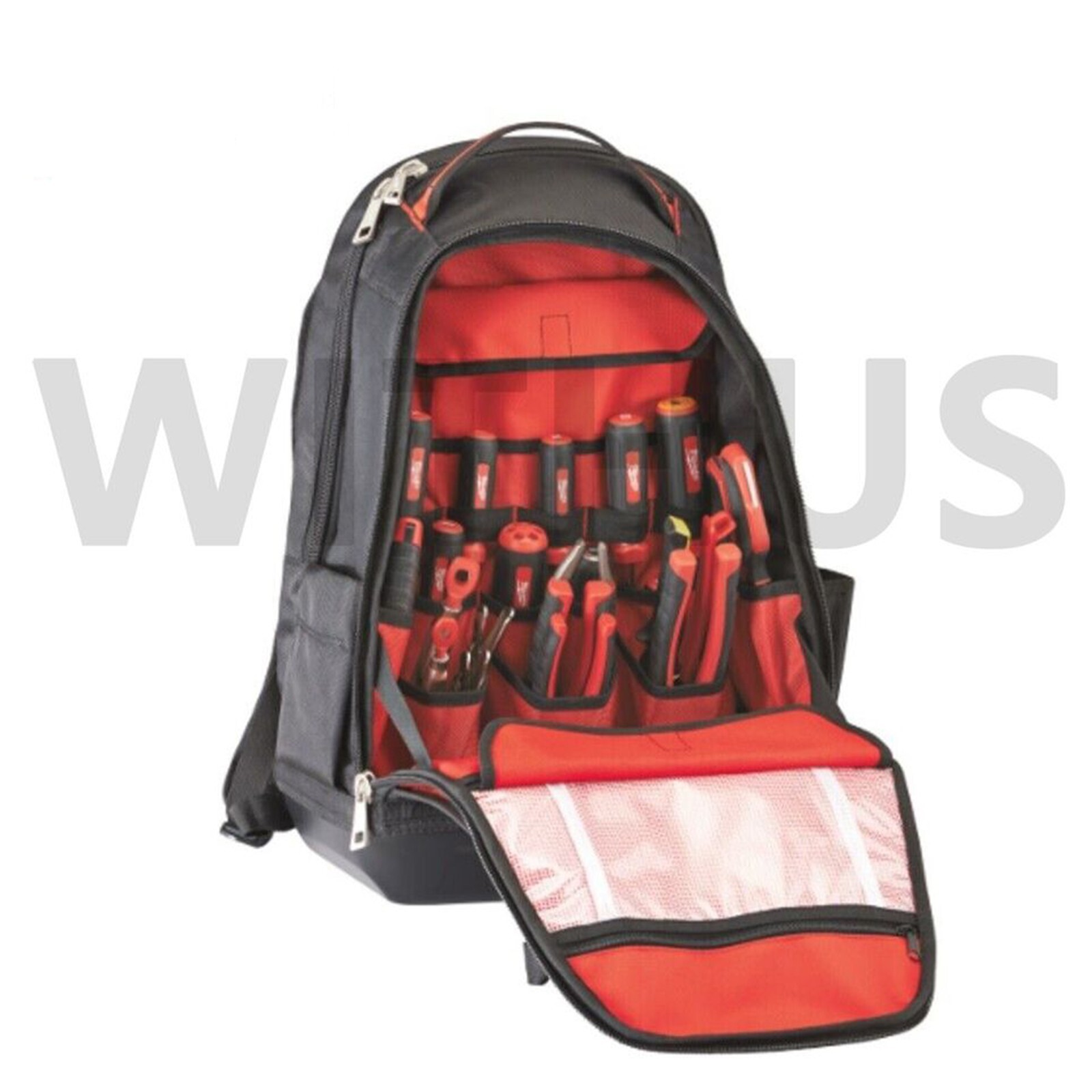 Milwaukee 48-22-8200 Jobsite Backpack 35 pockets for Tools Laptop sleeve holds