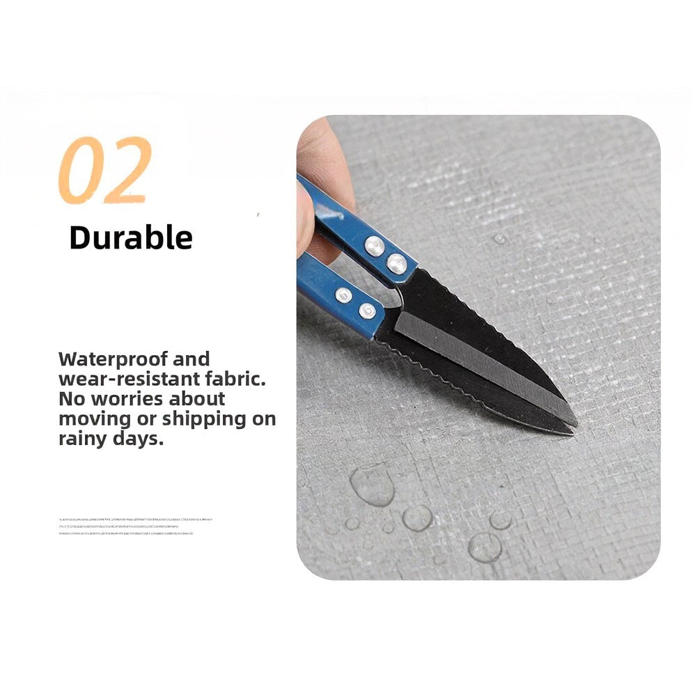 Waterproof PE Moving Bag Wheeled Design 42 33 65 cm Oversized Capacity