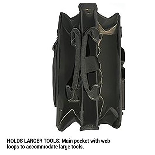 CLC 1529 16 In. Center Tray Tool Bag, 16 Pocket