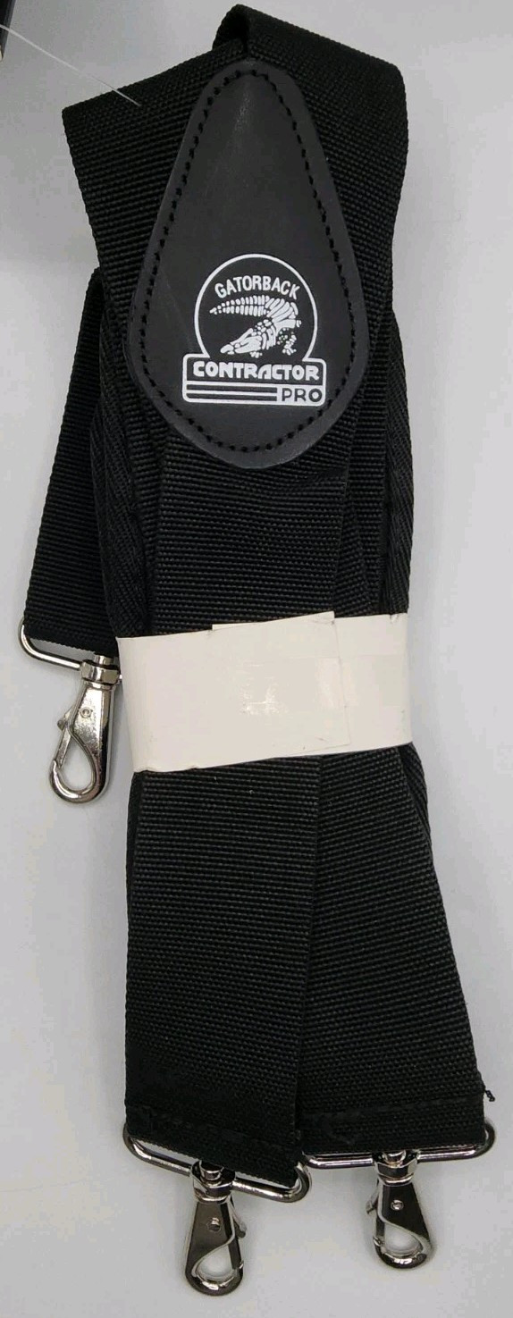 Gatorback B606 Suspenders for Tool Belts With Ventilated Padding & Spring Hooks