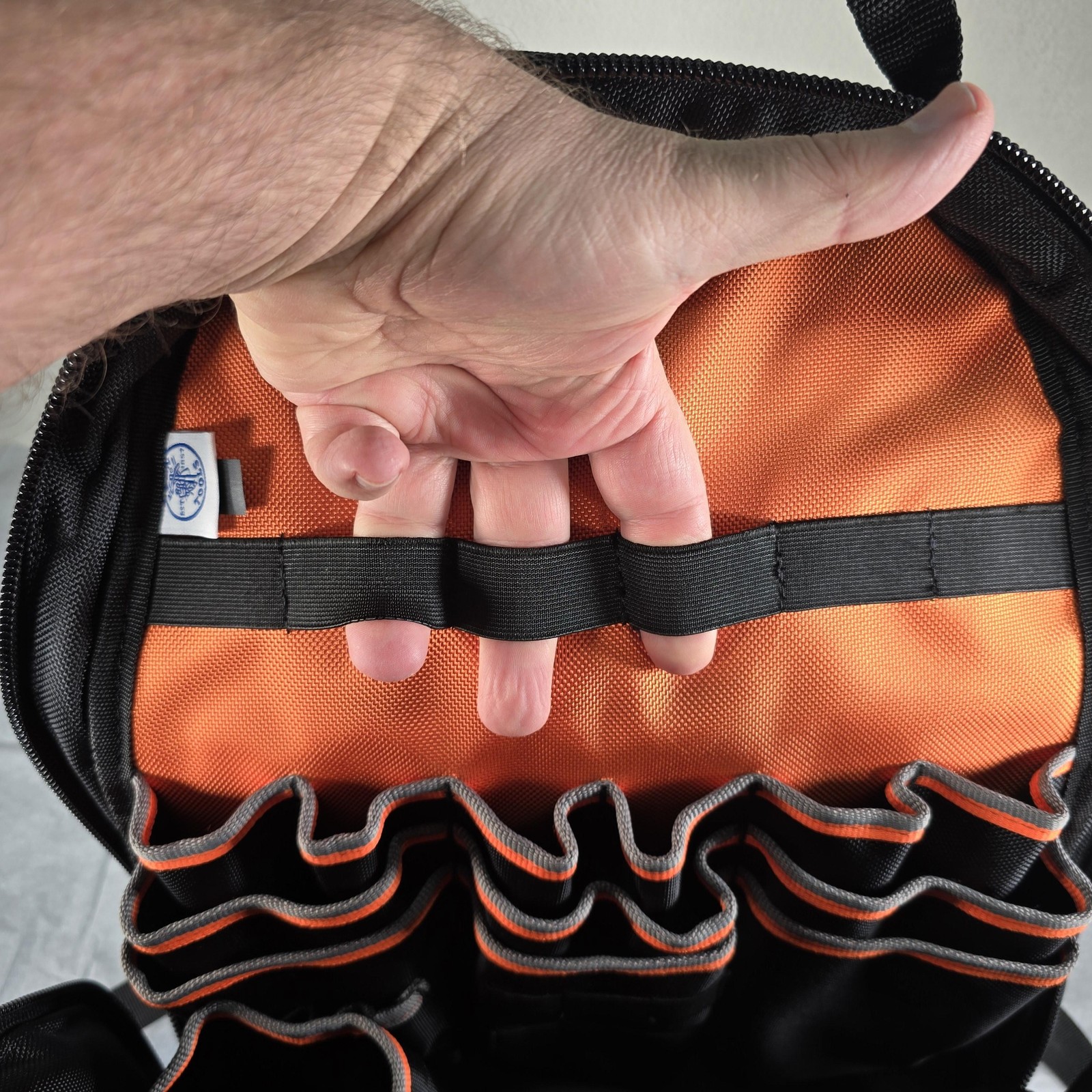 Klein Tools Tradesman Pro Organizer Tool Backpack 39 Pockets 55421BP-14 1680D