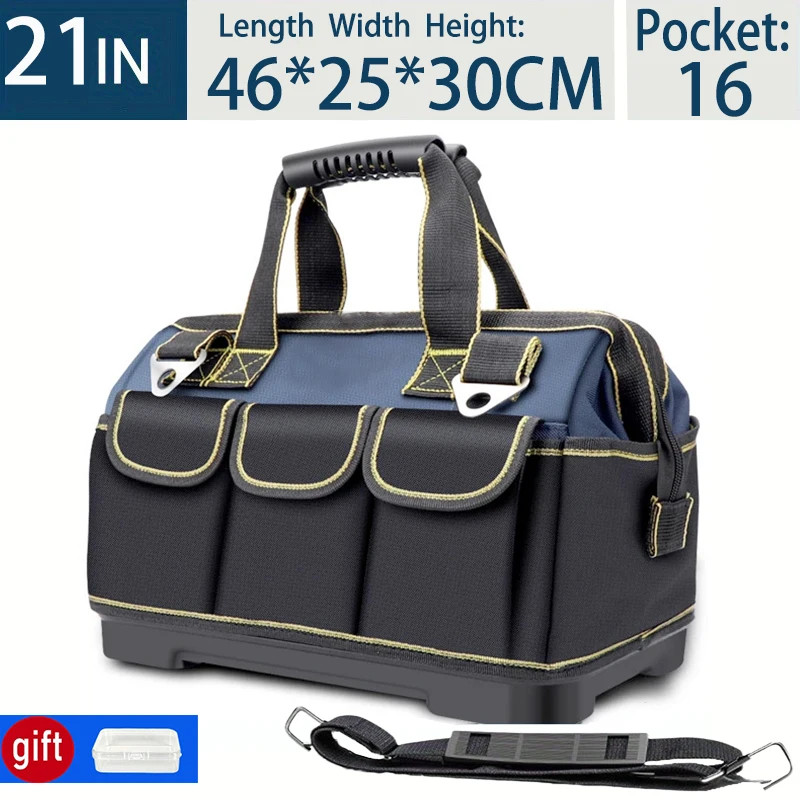 Multifunctional 13in-23inch Tool Bag Thicken big Capacity Waterproof Wear-Resist