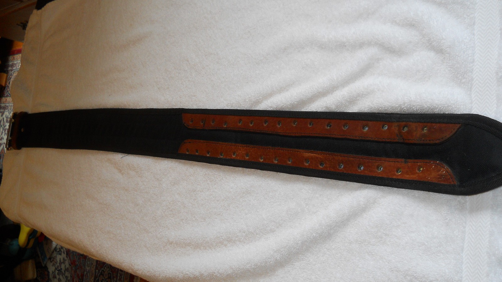 Cal Hawk Tool Belt Medium Nylon and Leather