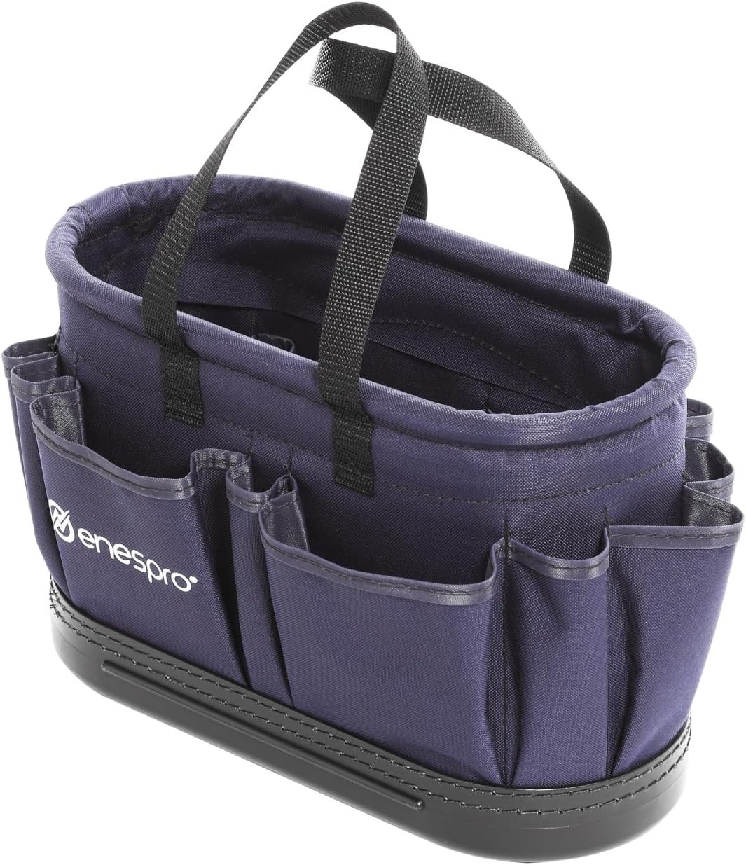 Enespro Multi-Pocket Oval Tool Bucket, 26 Pocket Tool Bag