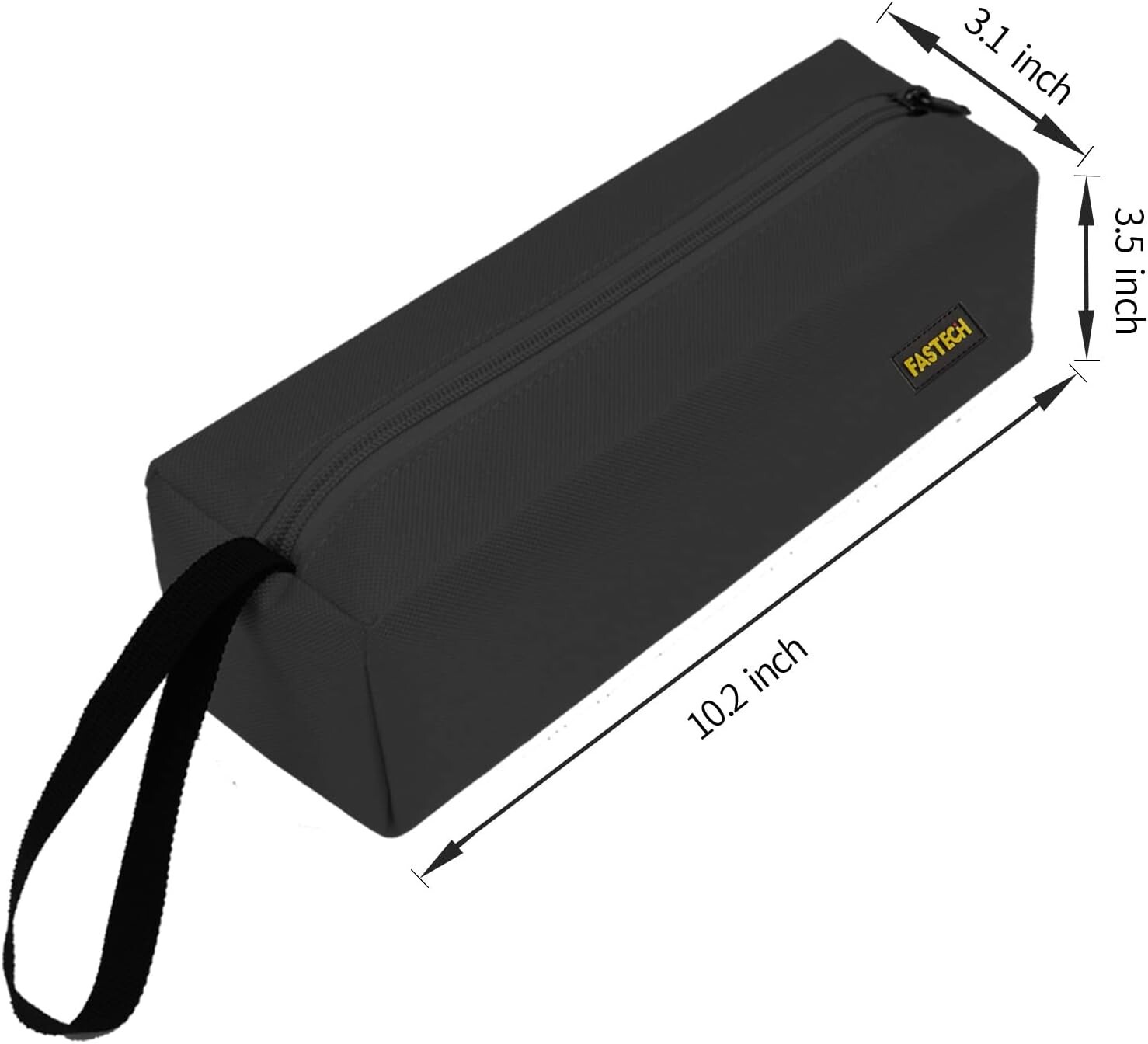 1-Pack Zipper Utility Tool Bag Zipper Multi-purpose ‎‎10.2 x 3.1 x 3.5 In